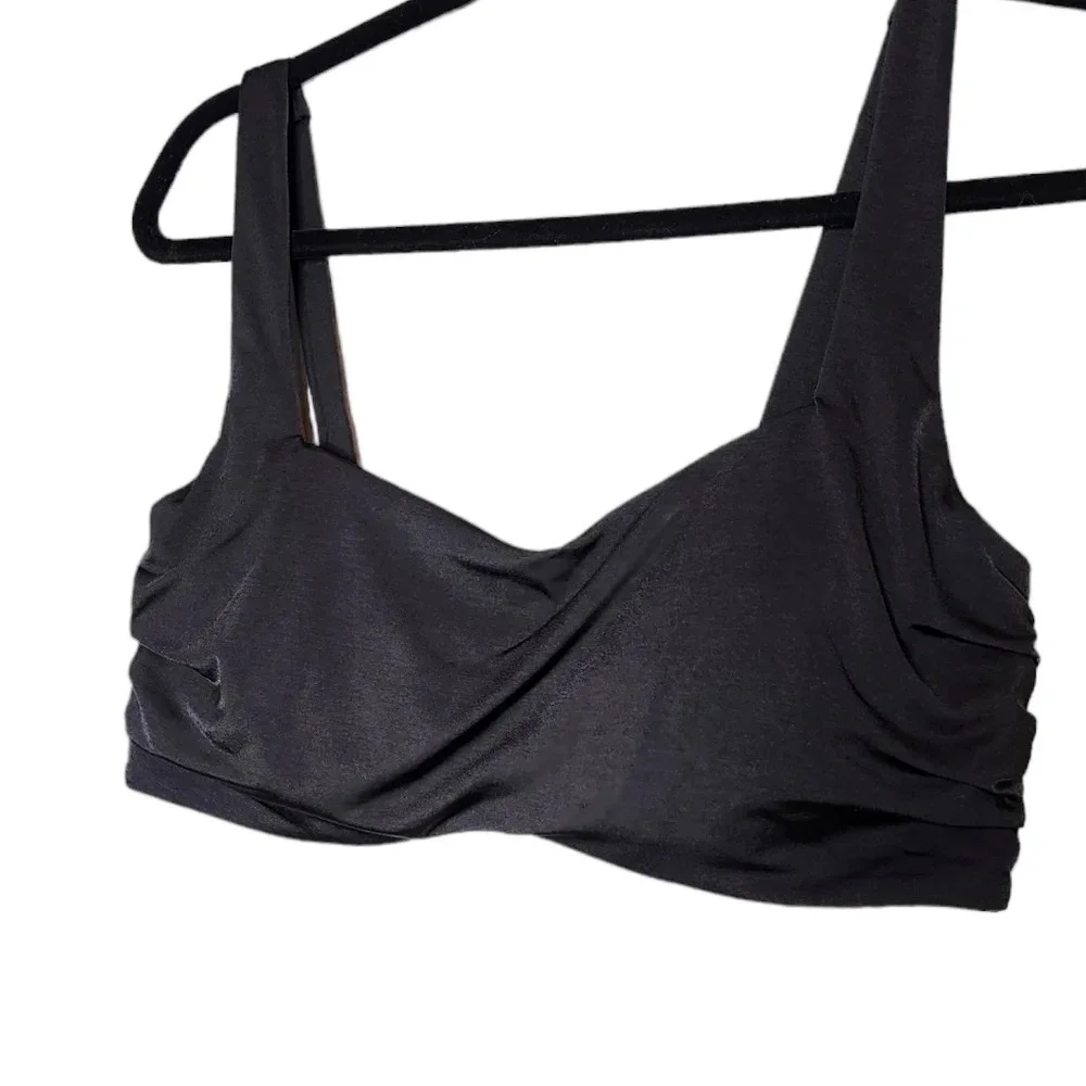 40D/40DD Athleta Summerland‎ Everyday Bikini Top Black